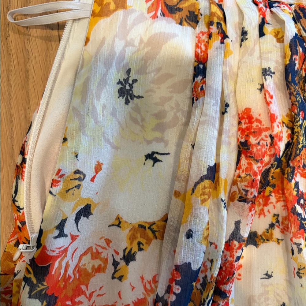 Aritzia Little Moon Multicolor Floral Skirt